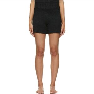 Skims Cozy‎ Knit Shorts Lounge Sleepwear Shorts Size S/M Charcoal Gray